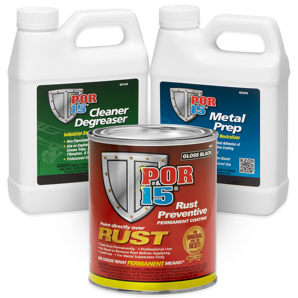 POR-15 3-Step Stop Rust System