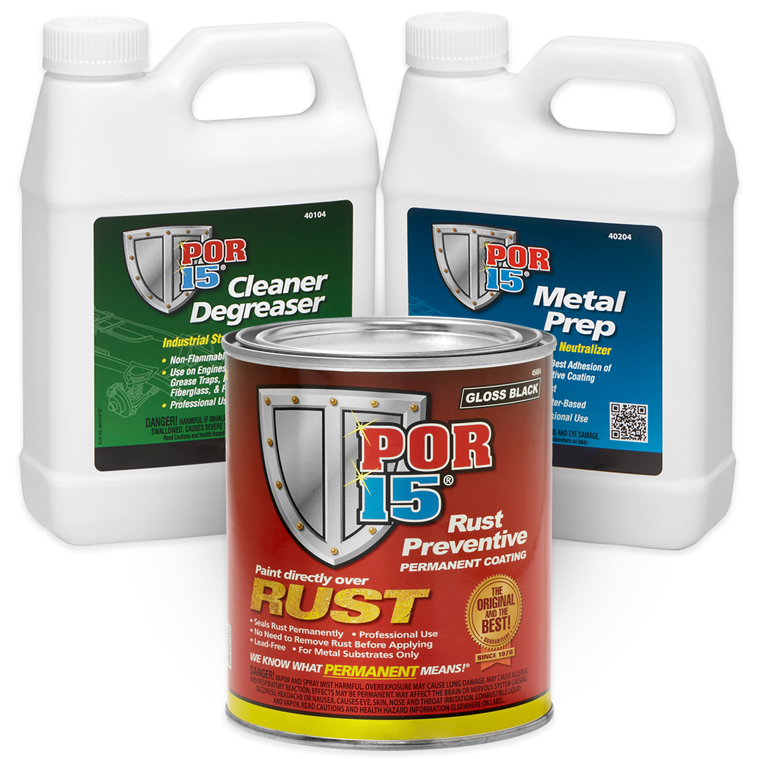 POR-15 3-Step Stop Rust System
