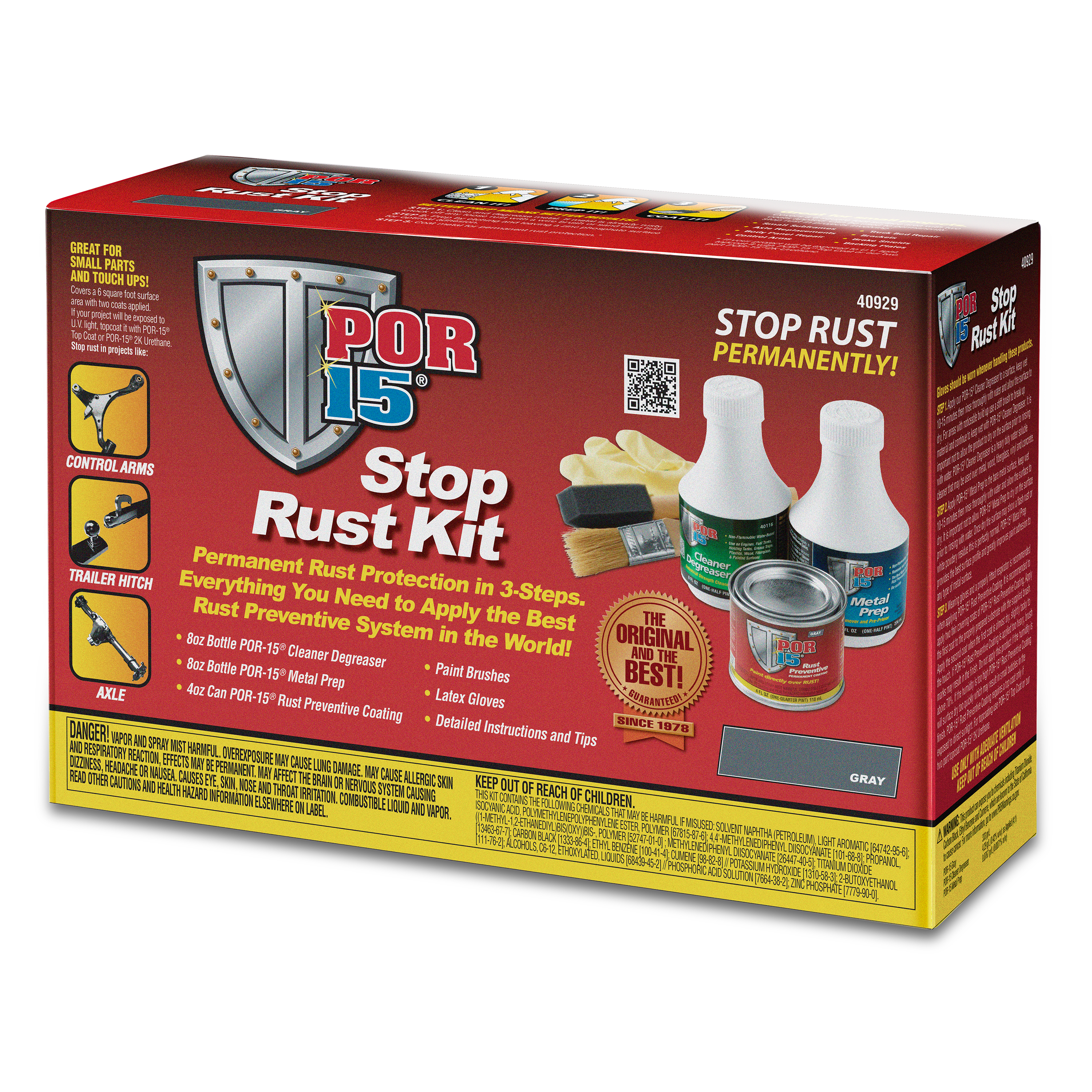 POR-15 Stop Rust Kit