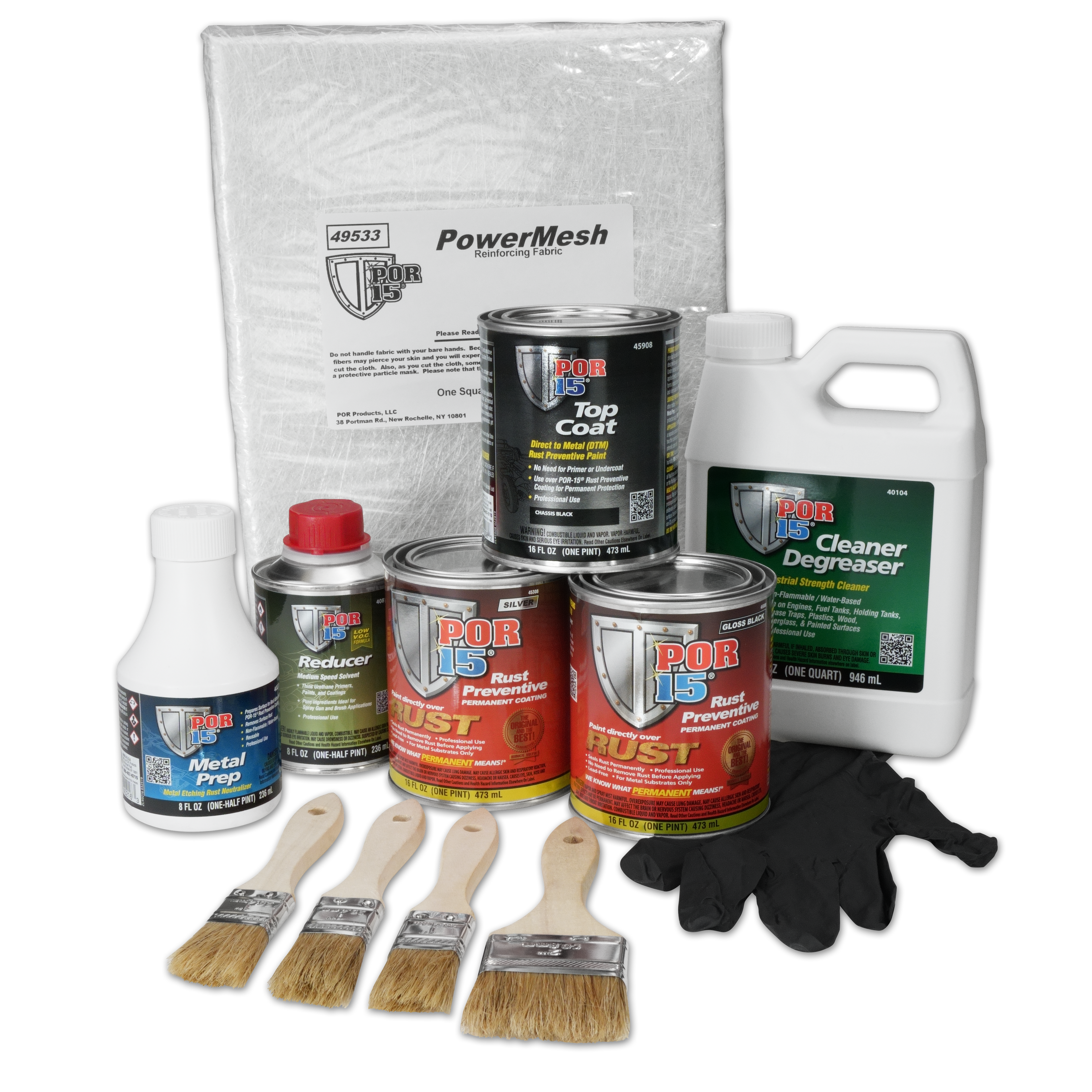 POR-15 Floor Pan & Trunk Restoration Kit