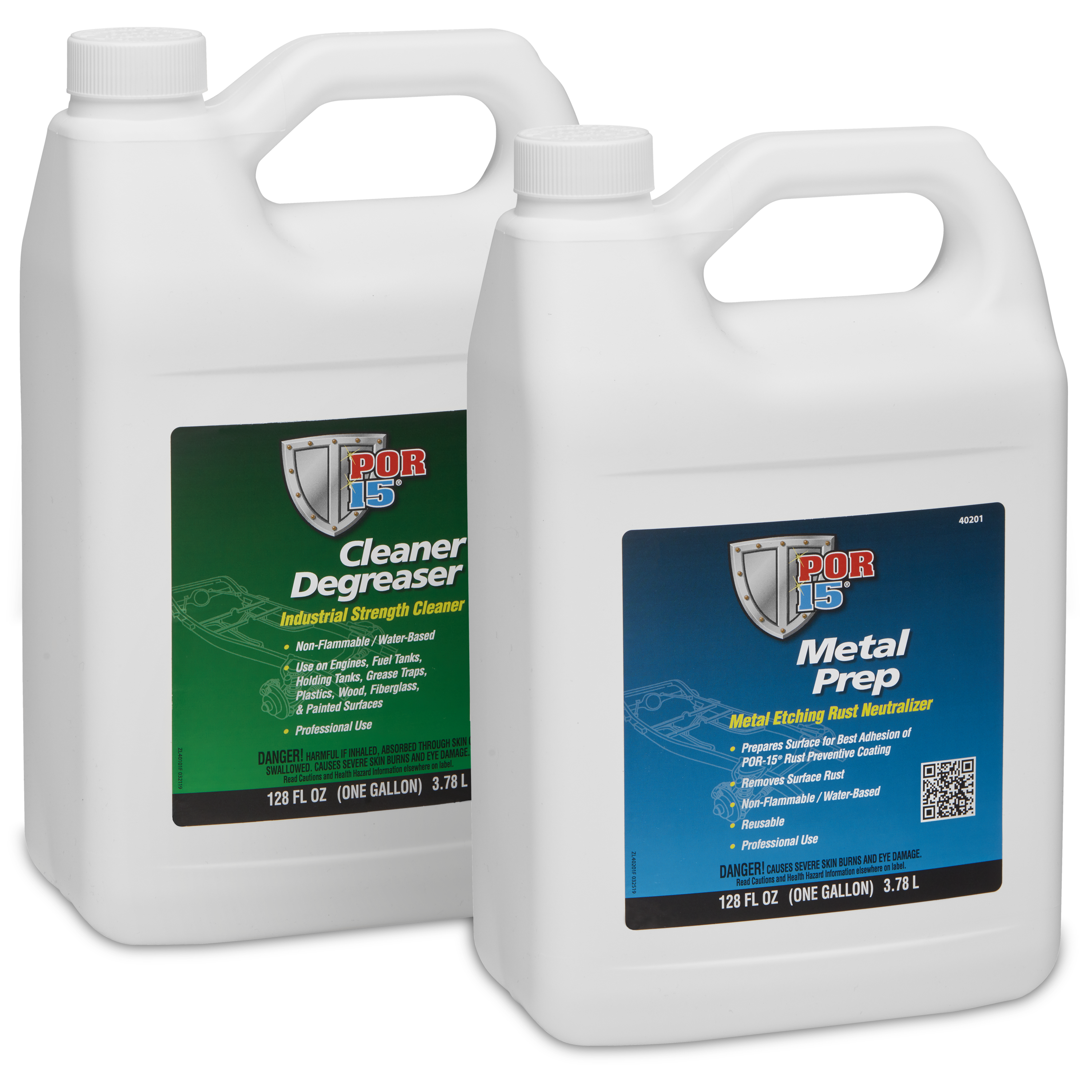 POR-15 Clean and Etch Metal Bundle