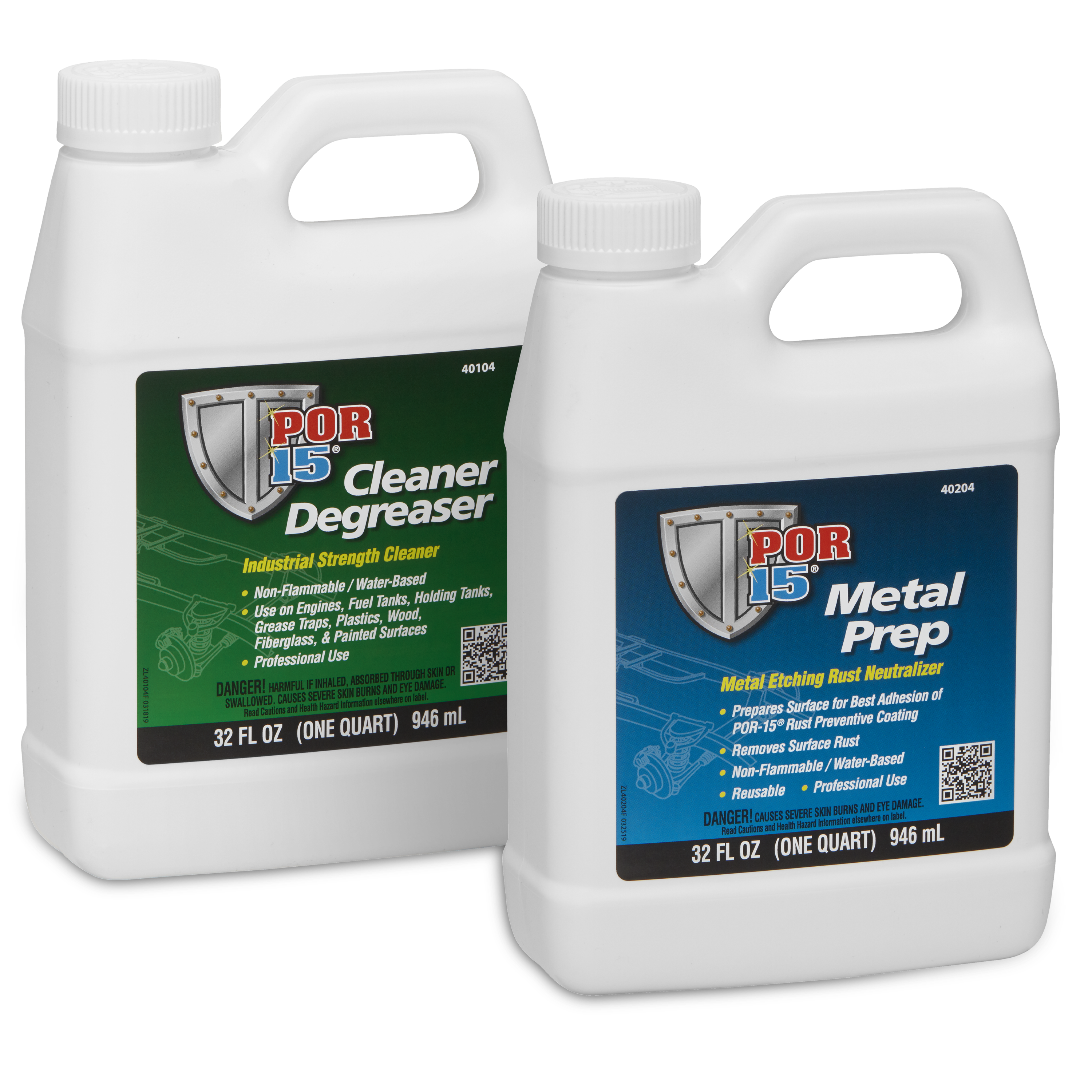 POR-15 Clean and Etch Metal Bundle
