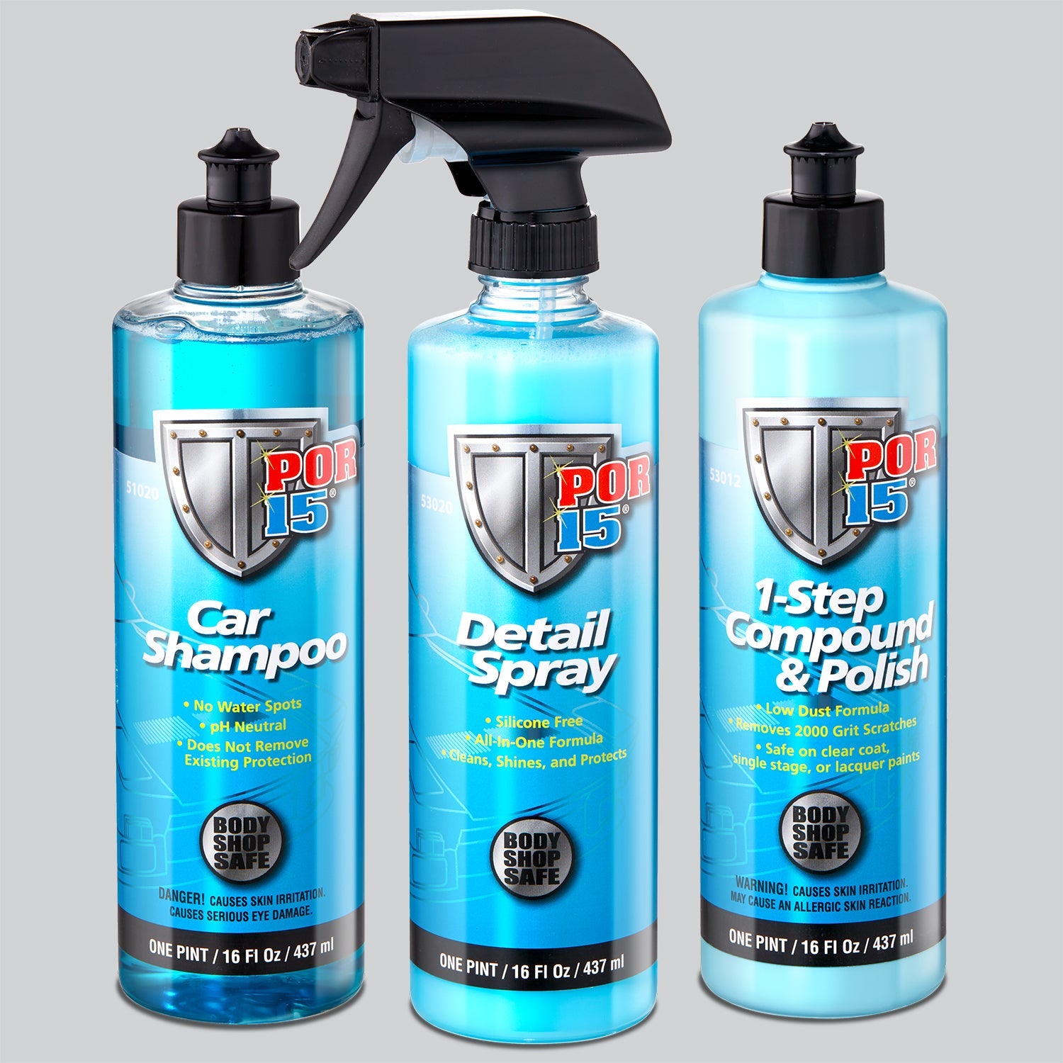 POR-15 Car Care Basic Bundle