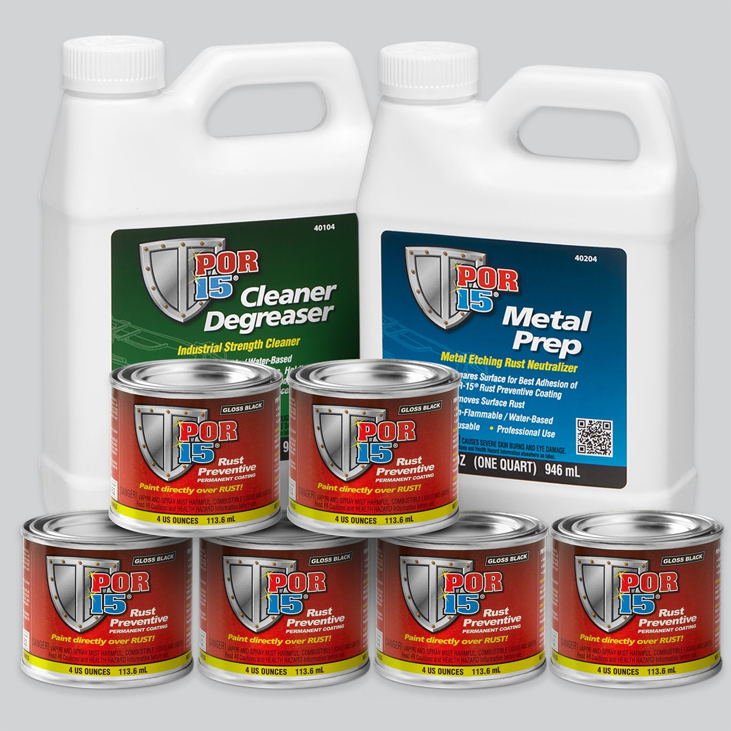POR-15 Six Pack Stop Rust System
